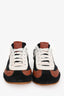 Loewe Black/Brown/White Suede/Leather Ballet Sneakers Size 37