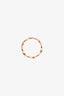 Hermès 18K Rose Gold Small Mode 'Chain d'ancre Enchainee' Ring Size 5