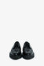 Saint Laurent Black Leather Brogue Oxfords Size 41.5 Mens