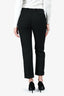 Alexander McQueen Black Wool Tailored Trousers Size 42