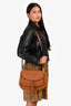 Chloe Brown Suede 'Hudson' Large Crossbody