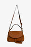 Chloe Brown Suede 'Hudson' Large Crossbody