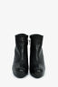 Stuart Weitzman Black Leather Ankle Booties Size 7.5