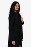 Mackage Black Wool Wrap Coat Size XXS