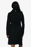 Mackage Black Wool Wrap Coat Size XXS