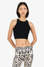 Juun.J Black Knit 'Rayon' Tank Top Size 36