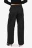 Juun.J Black High Waisted Trousers Size 36
