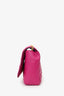 Versace Fuchsia Nappa Quilted Leather Medusa Chain Bag
