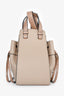 Loewe 2022 Taupe Grained Calfskin Mini Hammock Bag