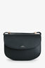 A.P.C. Black Leather Genève Mini Crossbody