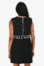 Rachel Gilbert Black Sleeveless Crystal Embellished Cut-Out Dress Size 4