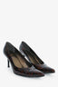 Stuart Weitzman Leopard Patent Pointed Heels Size 8.5