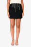 Christopher Kane Black Embellished Mini Skirt Size 4