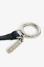 Fendi Pink/Grey Fur Ball Silver-Tone Hardware Monster Keychain