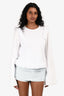 Opening Ceremony White Cotton Ruffle Shirt Size S