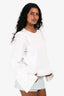 Opening Ceremony White Cotton Ruffle Shirt Size S