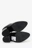 Alexander Wang Black Leather Gabi Ankle Boots Size 36.5