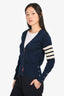 Thom Browne Navy Striped Cardigan Size 1