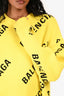 Balenciaga Yellow Cotton/Wool Sweater Size XS