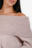 Acne Studios Pink Cold Shoulder Sweater Size S