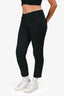 Nili Lotan Black Cotton Straight Leg Pants Size 6