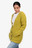 Alejandra Alonso Rojas Green Cashmere/Wool Knit Cardigan
