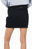Jacquemus Black Denim Mini Skirt Size 34