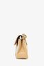 Pre-Loved Chanel™ 2003-04 Beige Leather East West Flap Bag