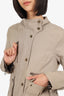 Veronica Beard Beige Linen Cargo Jacket Size 6