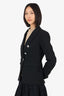 Veronica Beard Black Double Breasted Blazer Size 6