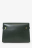 Saint Laurent Green Leather 'Manhattan' Bag