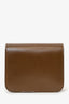 Celine Brown Leather Small Box Crossbody Bag