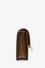 Celine Brown Leather Small Box Crossbody Bag