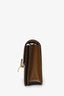 Celine Brown Leather Small Box Crossbody Bag