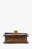 Celine Brown Leather Small Box Crossbody Bag