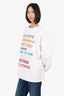 Welldone White Logo Crew Sweater Size  XL