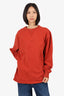 Acne Studios Red logo Sweater Size S (Mens)