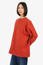 Acne Studios Red logo Sweater Size S (Mens)