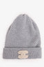 Pre-Loved Chanel™ Grey Cashmere CC Beanie