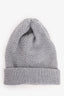 Pre-Loved Chanel™ Grey Cashmere CC Beanie
