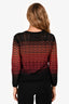 M Missoni Black/Orange Knit Button Cardigan Size 38