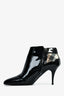 Burberry Patent Heeled Ankle Booties Size 37