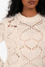 Weekend Max Mara Beige Wool Sweater Size XS