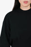 Alexander Wang Black Sheer Panelled Sweater Est. Size XS