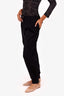 Louis Vuitton Black Drawstring Size Zipper Jogging Pant Size 44
