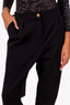 Louis Vuitton Black Drawstring Size Zipper Jogging Pant Size 44
