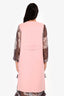 Loro Piana Pink Cashmere Midi Vest Size M