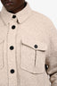 Isabel Marant Etoile Cream/Light Grey Wool Blend Jacket Est. Size M