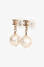 Pre-Loved Chanel™ Faux Pearl Heart Bead Earrings