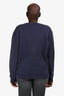 Acne Studio Navy Logo Sweater Size L